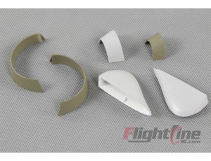 Flightline 1.6M P-38L Green Plastic Parts Set 1
